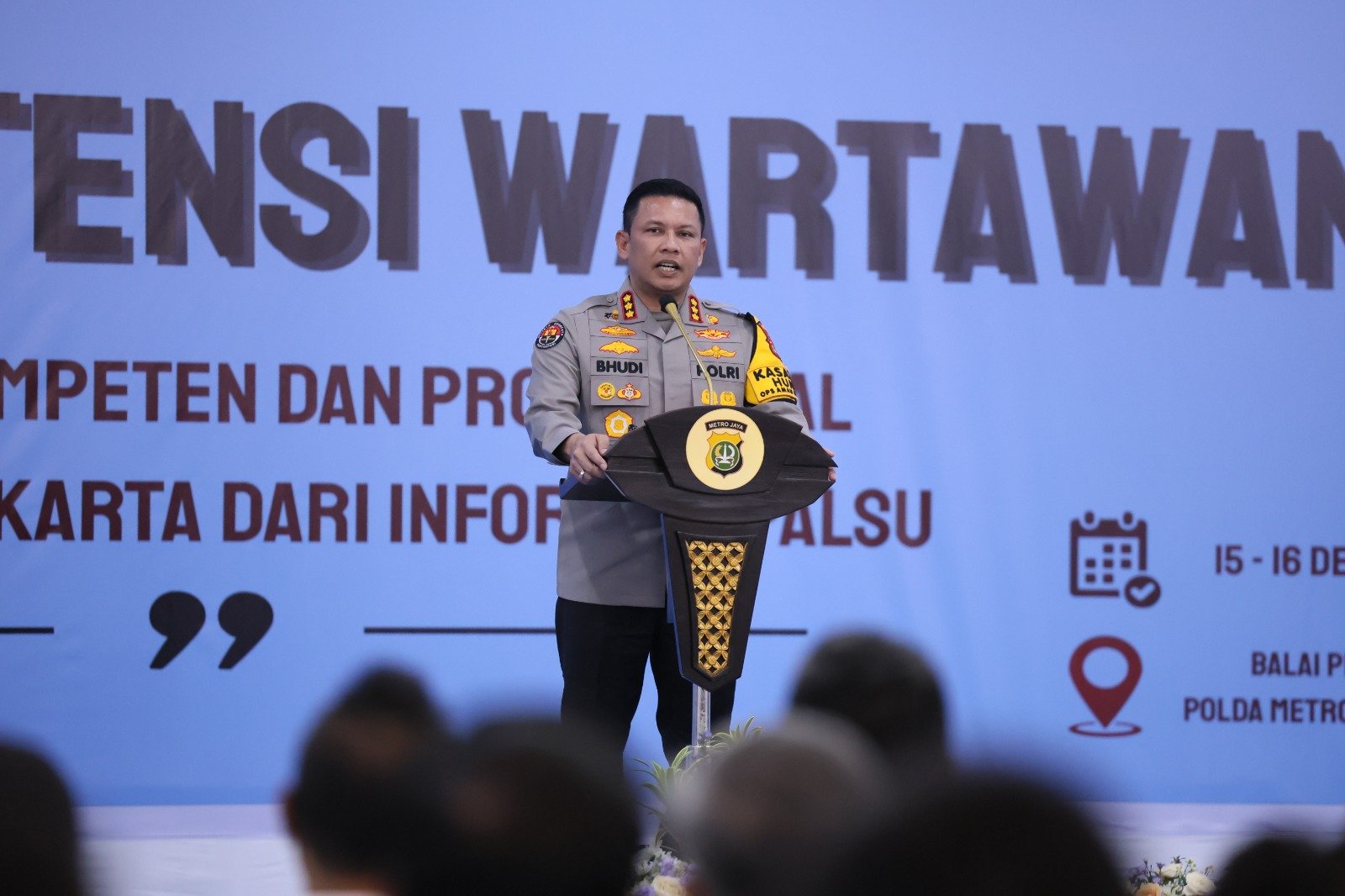 UKW 2025 Polda Metro Jaya Resmi Ditutup, Kabid Humas PMJ: Pers Profesional Mitra Strategis Polri Tangkal Hoaks